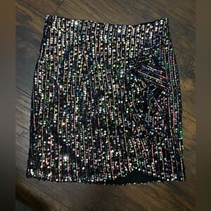 Sugarlips Multicolor Sequin Mini Skirt